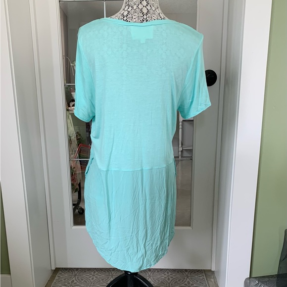 🏝️ Two by Vince Camuto Short Sleeve Top XL - Picture 3 of 6